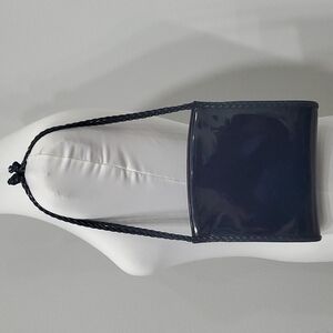 Harry Rosenfeld blue patent leather purse